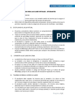 Normativa para Las Clases Virtuales - Final PDF