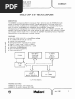 MAB 8021 Micro Proccessor IC