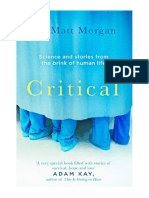 Critical: Stories From The Front Line of Intensive Care Medicine - DR MATT MORGAN