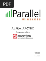 AF-5XHD Commissioning Steps