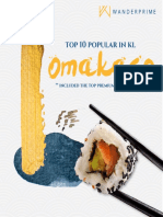 Omakase Restaurants Guide