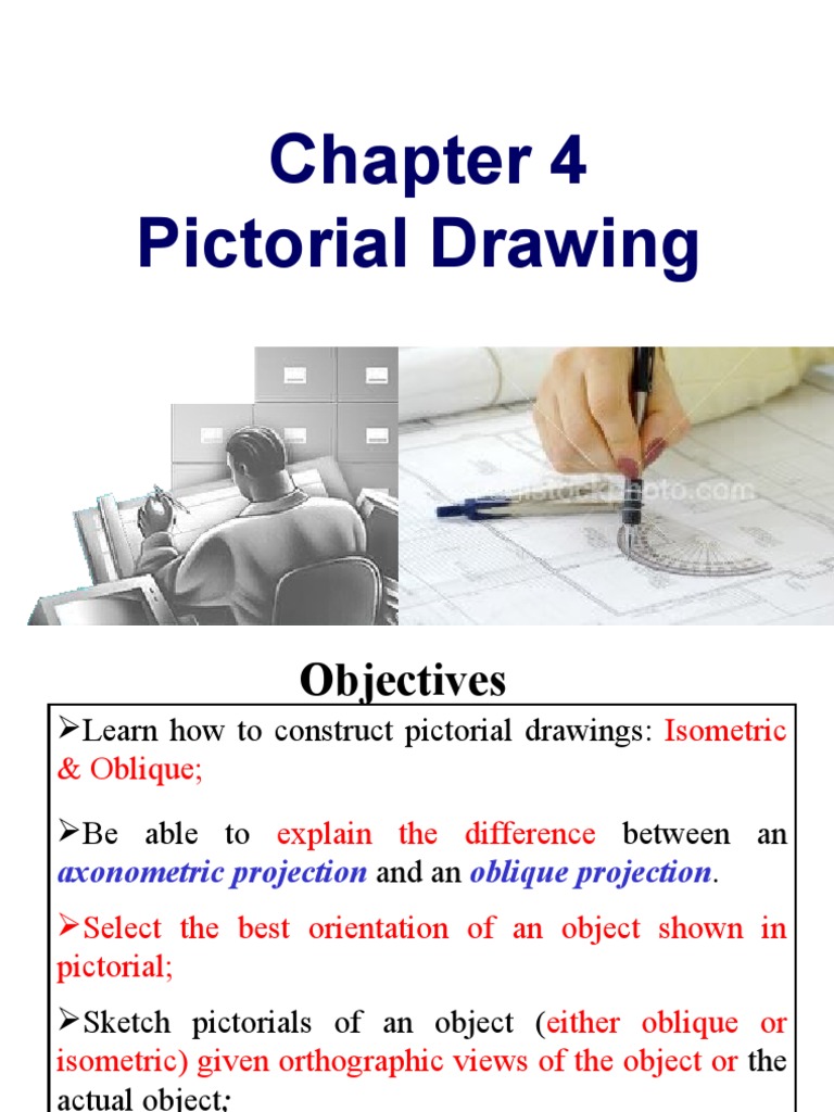 Lecture 4-Pictorial Drawing | PDF | Drawing | Projective Geometry