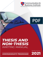 LSPR UGP Thesis Manual 2021 - Revised Edition