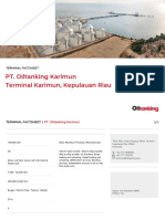 PT. Oiltanking Karimun Terminal Karimun, Kepulauan Riau