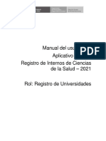 MANUAL DEL APLICATIVO INTERNADO 2021 - Universidades