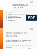 SESIÓN 2 Fundamentos de Filosofía