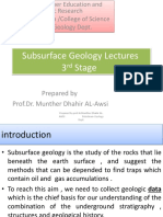 Subsurface Geology Lecture1