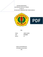 Laporan Praktikum Anatomi Pengaruh Suhu Keliling Terhadap Suhu Tubuh Hewan