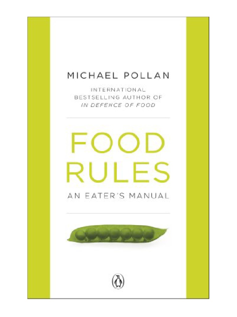Food Rules An Eater's Manual Michael Pollan PDF