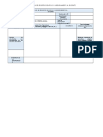 Ficha de Registro de Apoyo y Asesoramiento Al Docente