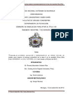 Propuesta de Análisis Operacional para Mejorar El Proceso Productivo de La Línea 3 en El Pantalón Perry Ellis)