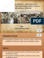 Kehidupan Budaya, Militer, Dan Pendidikan