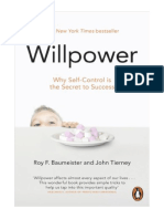 Willpower: Rediscovering Our Greatest Strength - Roy F. Baumeister