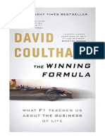 The Winning Formula: Leadership, Strategy and Motivation The F1 Way - Finance