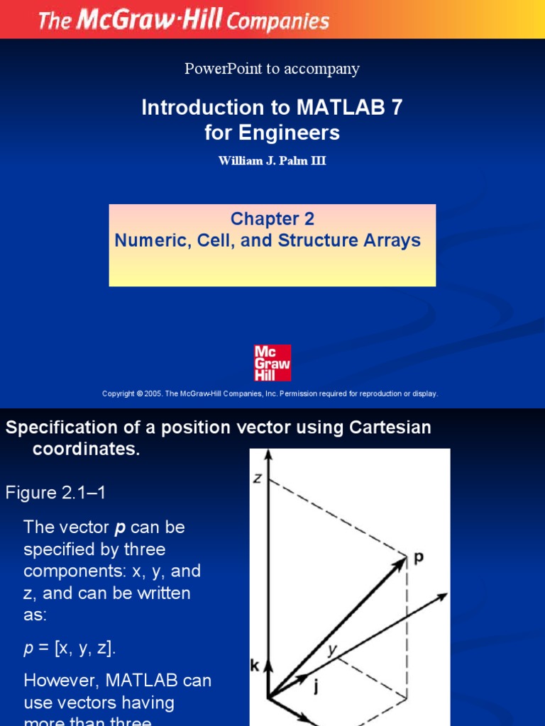 Introduction To MATLAB 7 For Engineers: Numeric, Cell, and Structure ...