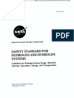 Safety Standard: FOR Hydrogen and Hydrogen