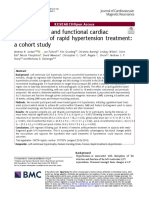 Morphological and Functional Cardiac Consequences of Rapid Hypertension Treatment: A Cohort Study