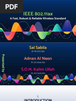 IEEE 802.11ax: A Fast, Robust & Reliable Wireless Standard