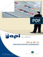 API Id32 Identification Databases