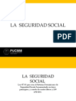 Catedra - La Seguridad Social - Prof. Juan Rosario Gratereaux