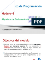 TEMA-6 Algoritmo de Ordenacion