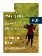 A Long Way Gone: Memoirs of A Boy Soldier - Ishmael Beah