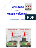 Densidade Ou Massa Volúmica