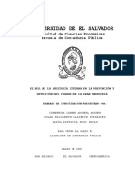 Rol de La Auditoria Interna