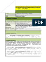 Analisis Sentencia CSJ