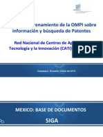 Taller OMPI Ecuador patentes busqueda 2015