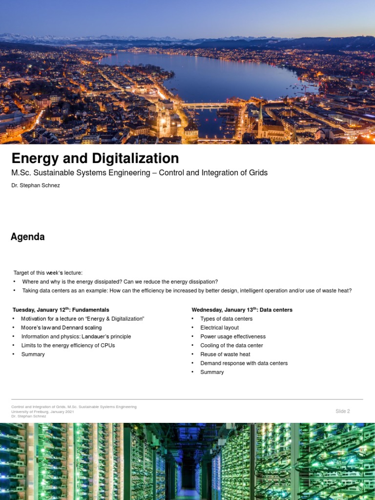 Energy Efficiency in Data Centers | PDF | Data Center | District Heating