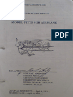 Pitts S-2B Airplane Flight Manual 