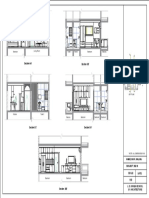 Section BB' Section AA': Bedroom Living Room Toilet 1 Toilet 2 Bedroom Balcony