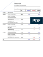 Extrato bancário Bradesco com depósitos e transferências PIX