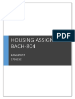 Assignment I - Housing Question