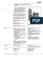 Data Sheet Filter Drier With Interchangeable Solid Core Type DCR