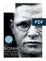 Bonhoeffer: Pastor, Martyr, Prophet, Spy - Eric Metaxas