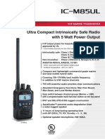 Ultra Compact Intrinsically Safe Radio With 5 Watt Power Output