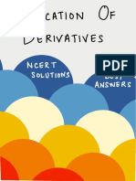 Application of Derivatives: Finding slopes of normals to parametric curves