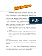 Contoh 1_ Saldo Modal Masng-masing Anggota Menunjukkan Keadaan Sesuai Dengan Perbandingan Laba (Rugi), Setelah Pembayaran Tahap Pertama Dilakukan.