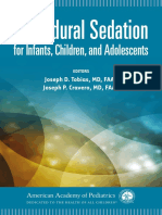 Procedural Sedation For Infants, Children, 2016