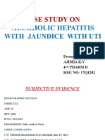 Case Study On: Alcoholic Hepatitis With Jaundice With Uti