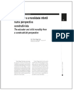 3 p.15-39. O Educador e A Moralidade Infantil Numa Perspectiva Construtivista - PDF Download Grátis