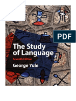 The Study of Language - George Yule