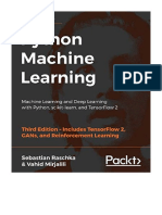Python Machine Learning: Machine Learning and Deep Learning With Python, Scikit-Learn, and TensorFlow 2, 3rd Edition - Python