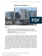 Competitiveness and Efficiency PDF