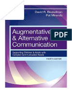 Augmentative and Alternative Communication: Supporting Children and Adults with Complex Communication Needs - David Beukelman
