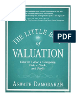 The Little Book of Valuation: How To Value A Company, Pick A Stock and Profit - Aswath Damodaran