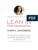 Lean in For Graduates - Sheryl Sandberg