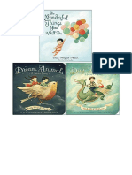 Emily Winfield Martin Collection 3 Books Set (The Wonderful Things You Will Be (Hardcover), Dream Animals, Day Dreamers) - Emily Winfield Martin